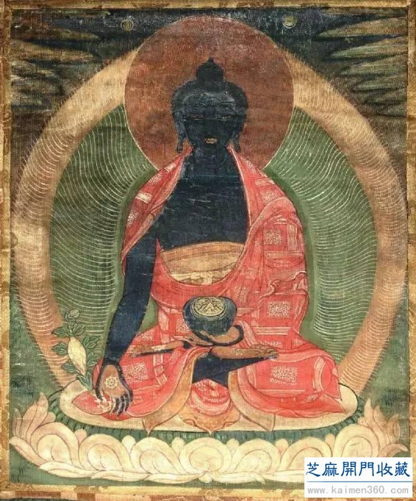 海外博物馆珍品：药师佛像七幅