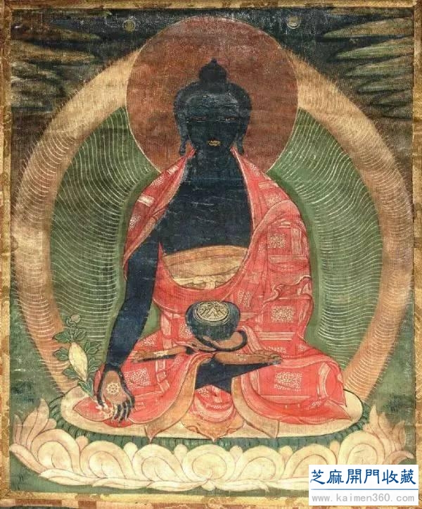 海外博物馆珍品：药师佛像七幅