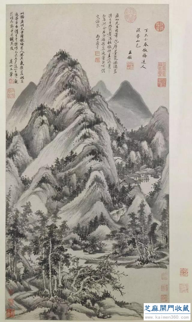 赏画｜清 王鉴作品集（故宫博物院藏）