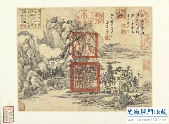 赏画｜台北故宫博物院藏清代 王翬《山水冊》