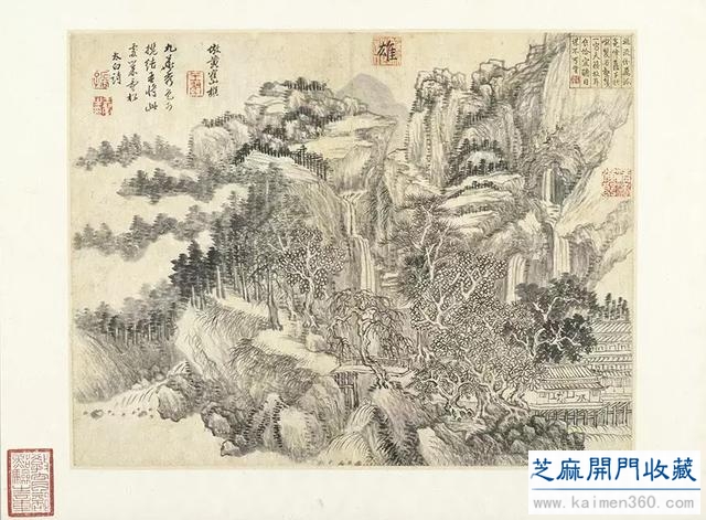 赏画｜台北故宫博物院藏清代 王翬《山水冊》