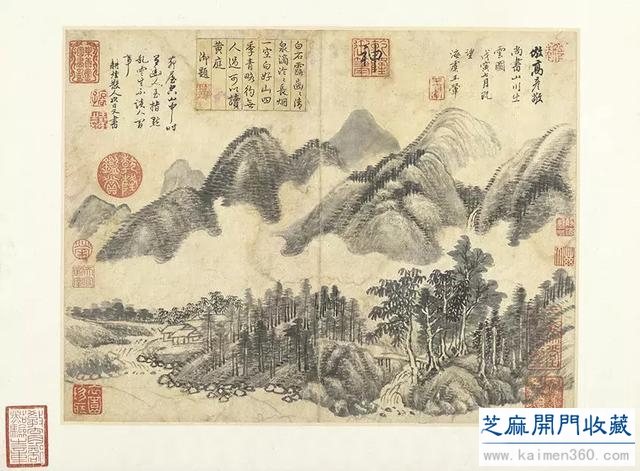 赏画｜台北故宫博物院藏清代 王翬《山水冊》