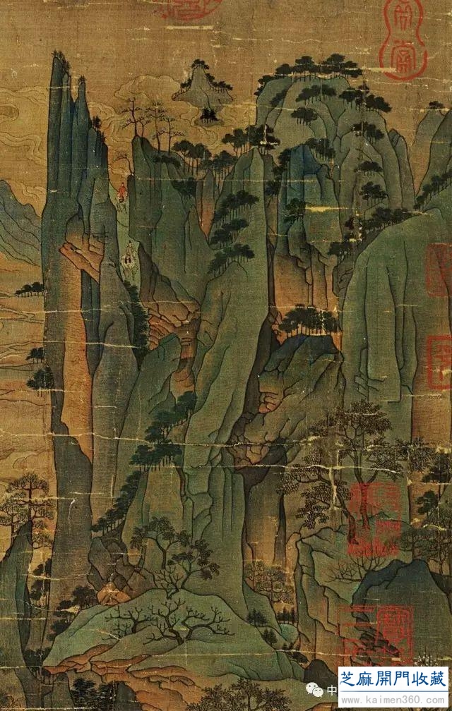 赏画｜唐 · 李昭道 明皇幸蜀图