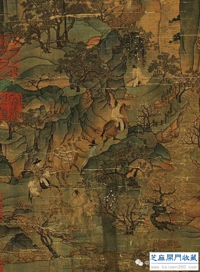 赏画｜唐 · 李昭道 明皇幸蜀图