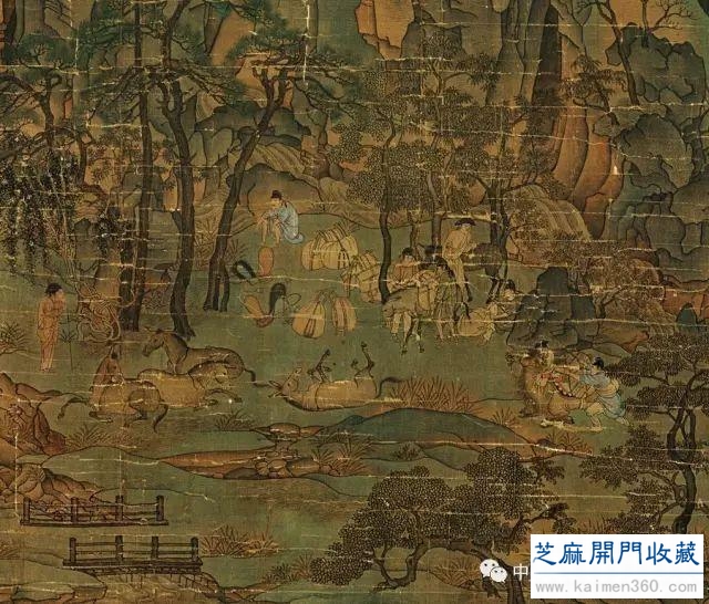 赏画｜唐 · 李昭道 明皇幸蜀图