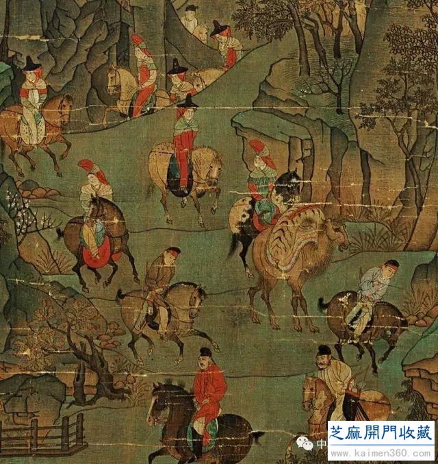 赏画｜唐 · 李昭道 明皇幸蜀图