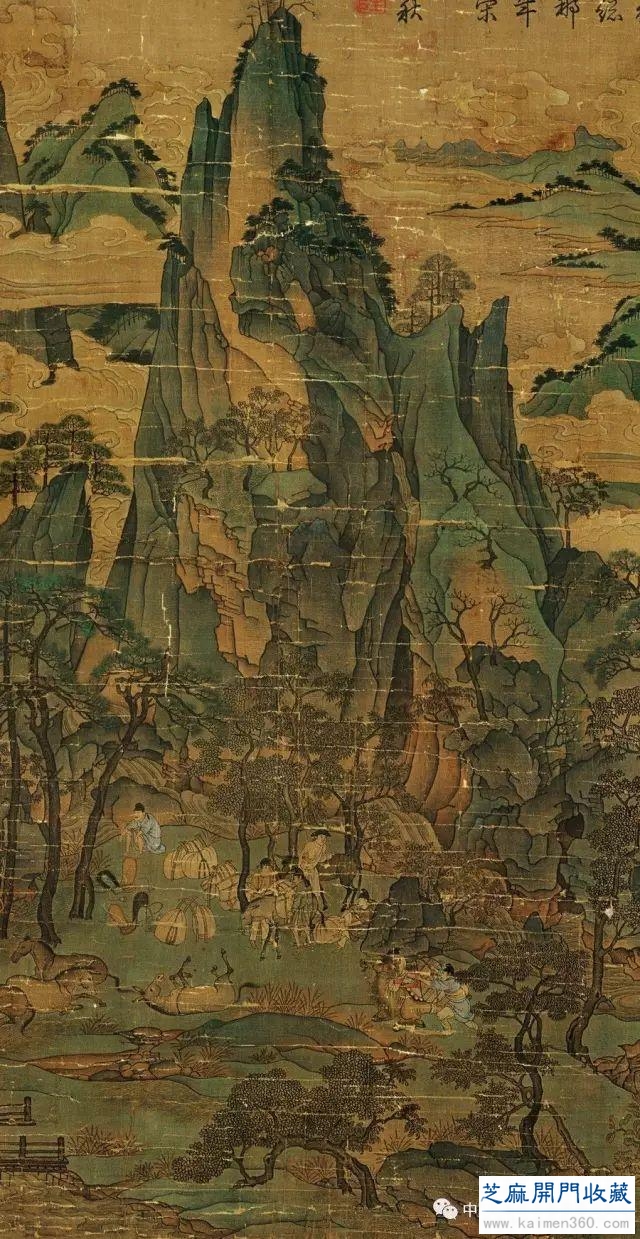 赏画｜唐 · 李昭道 明皇幸蜀图