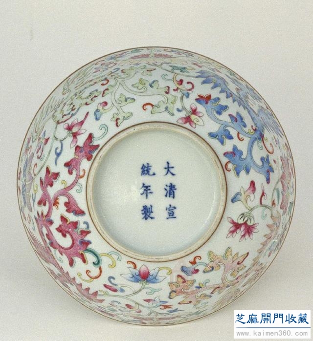 中国最后一个皇帝溥仪珍藏的精品瓷器（内附故宫馆藏高清大图）