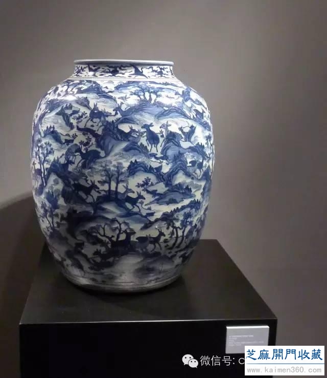 高阿申：瓷器“百鹿图”考