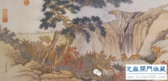 高阿申：瓷器“百鹿图”考