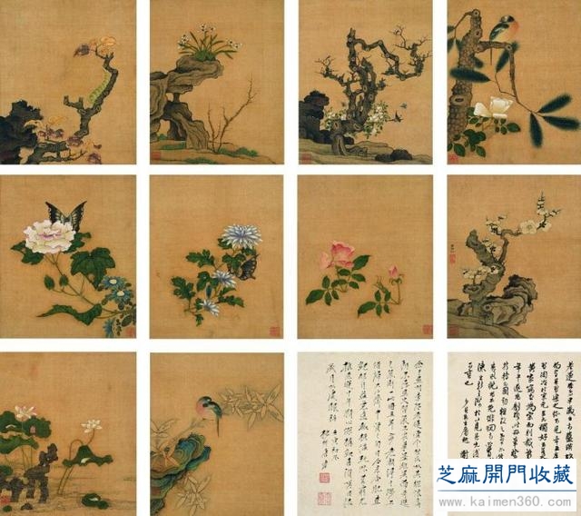 这画得太美了，春天赏花不错。