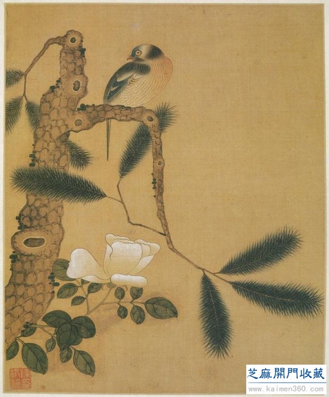 这画得太美了，春天赏花不错。