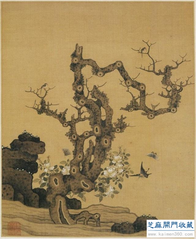 这画得太美了，春天赏花不错。