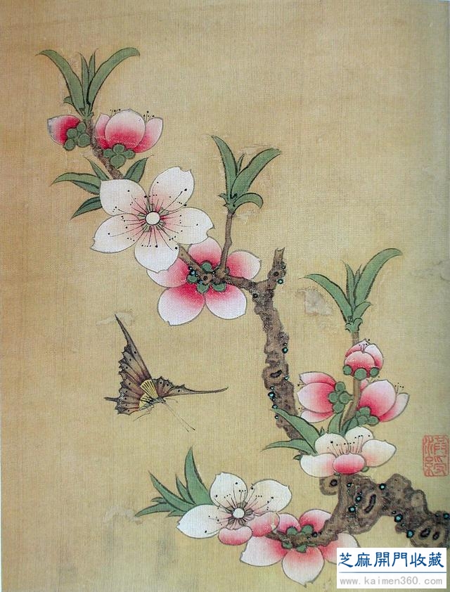 这画得太美了，春天赏花不错。