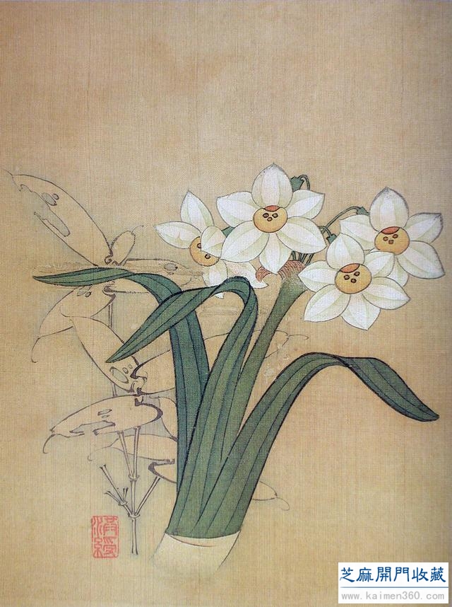 这画得太美了，春天赏花不错。