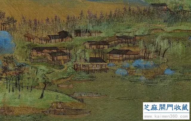 从《千里江山图》看宋代建筑，解说详细，穿越历史