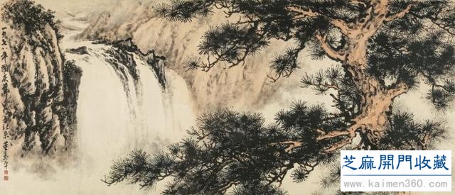 浅谈董寿平作品风格