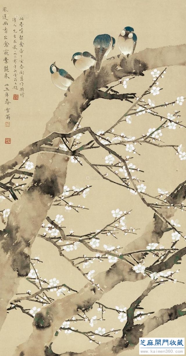一代工笔花鸟画宗师陈之佛