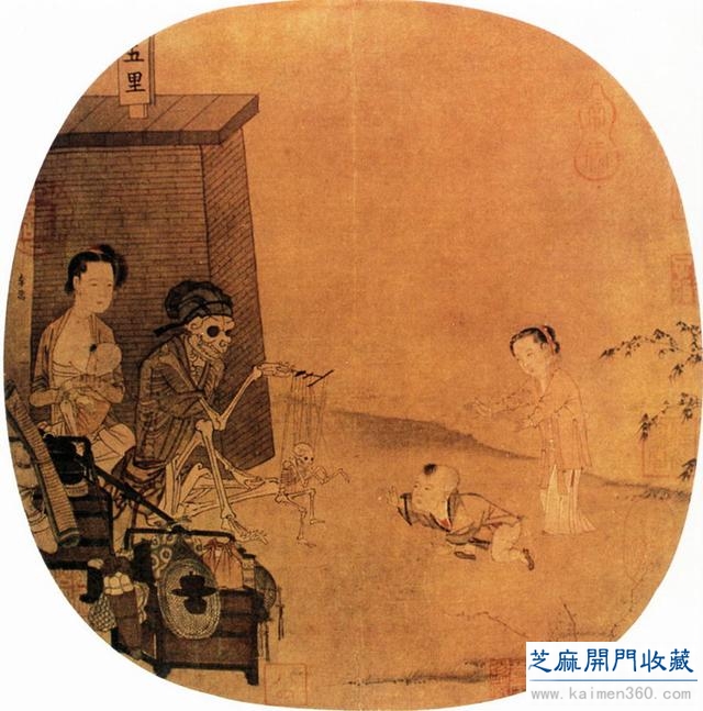 宋-李嵩绘画作品欣赏