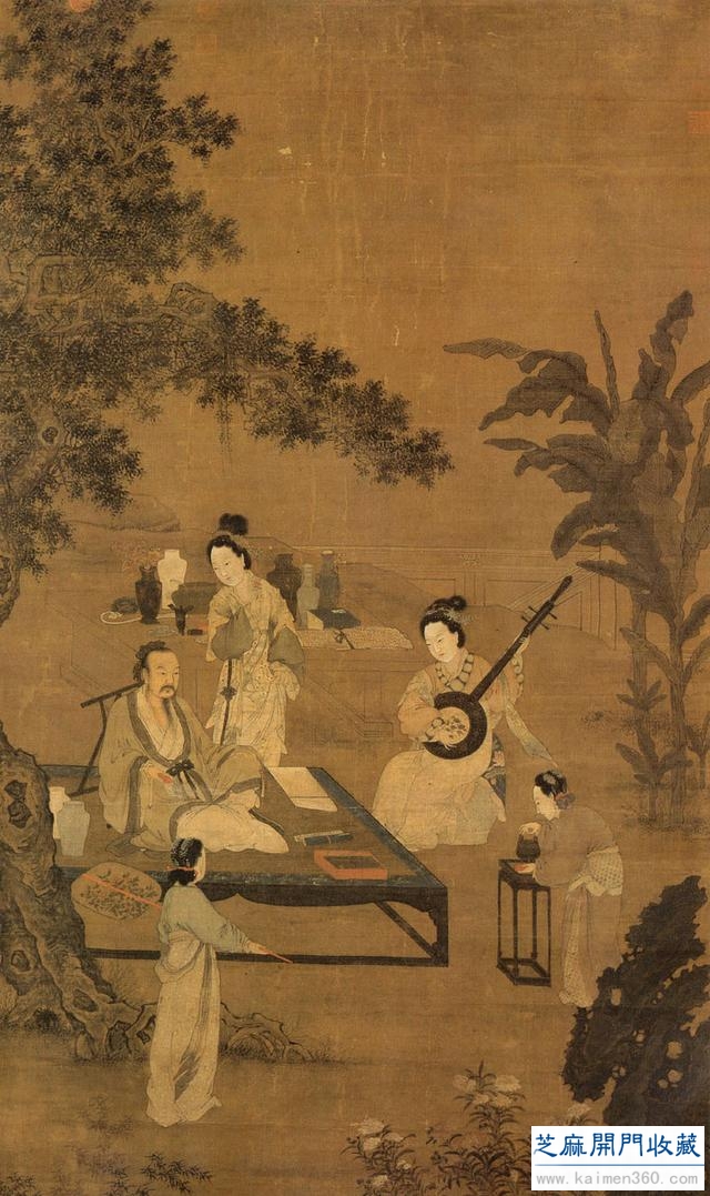 宋-李嵩绘画作品欣赏