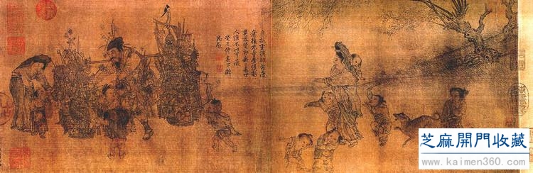宋-李嵩绘画作品欣赏