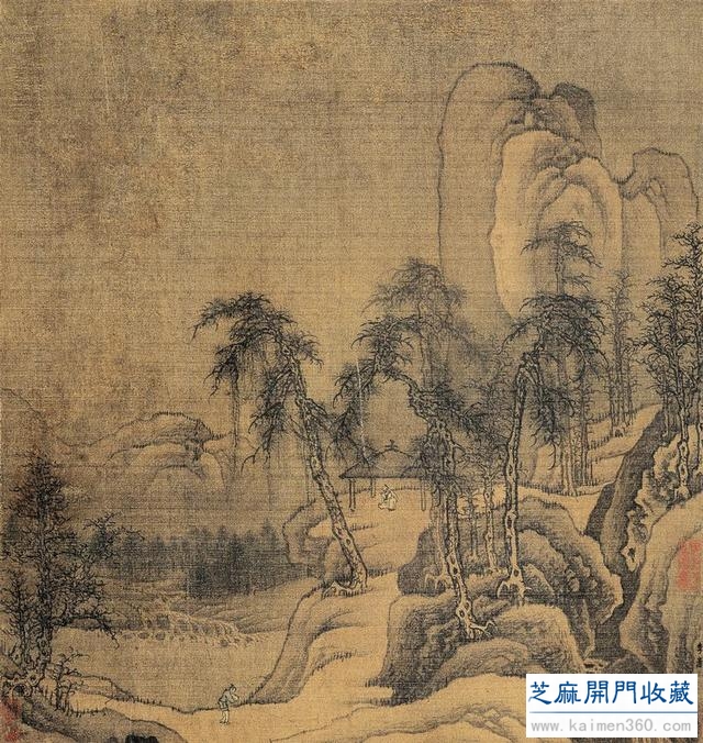 宋-李嵩绘画作品欣赏