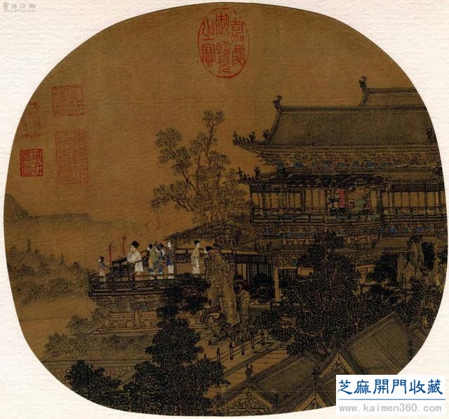 宋-李嵩绘画作品欣赏