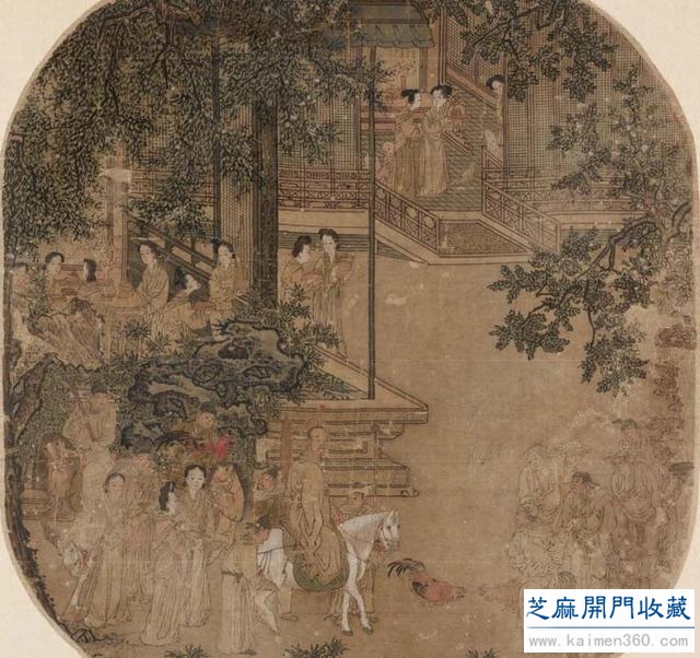 宋-李嵩绘画作品欣赏