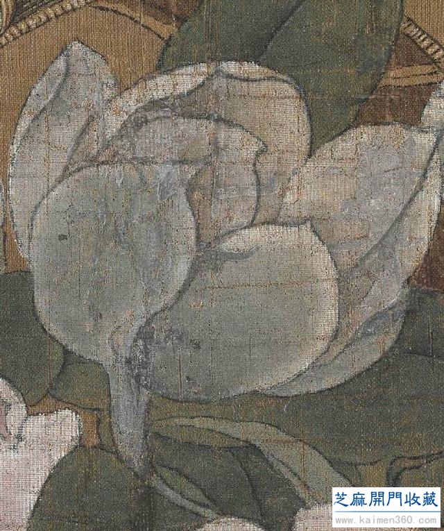 宋 李嵩 花篮图