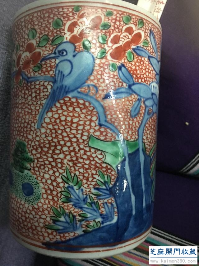 不难辨别的康熙五彩瓷器