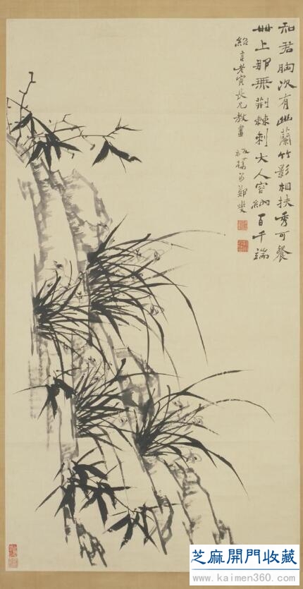 扬州八怪郑板桥画竹，豪气凌云、不为俗屈！