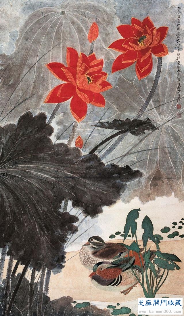 出淤泥而不染——中国历代名家画荷
