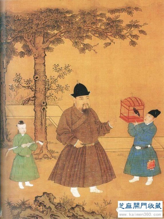 「鉴赏」宪宗调禽图——明
