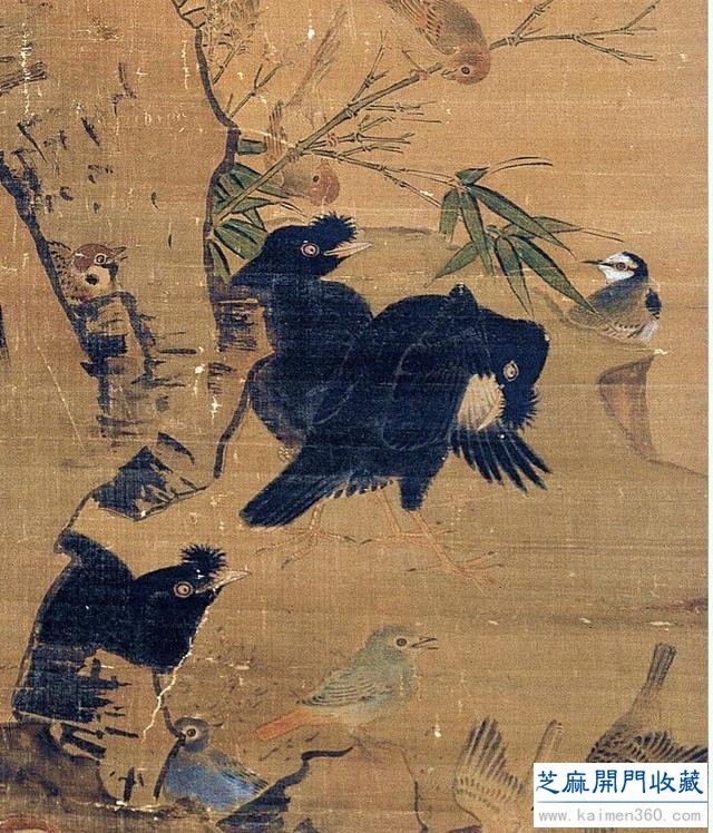 重读｜边景昭《三友百禽图》