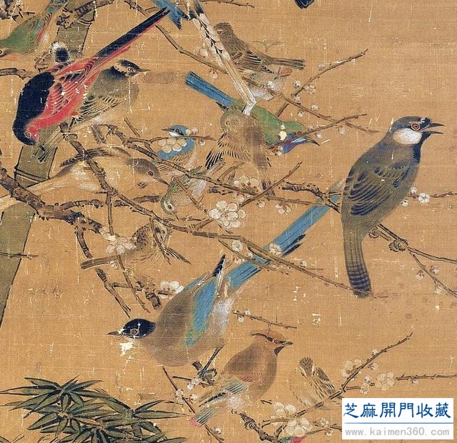 重读｜边景昭《三友百禽图》