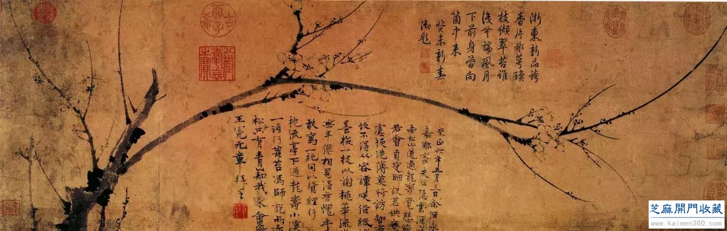 历代画的最好的梅花都在这里了