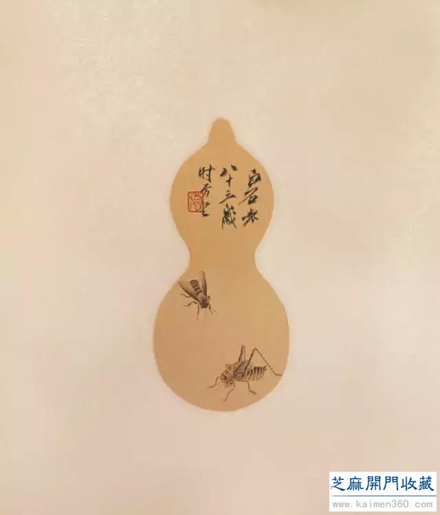 齐白石草虫图200张，他把草虫画活了
