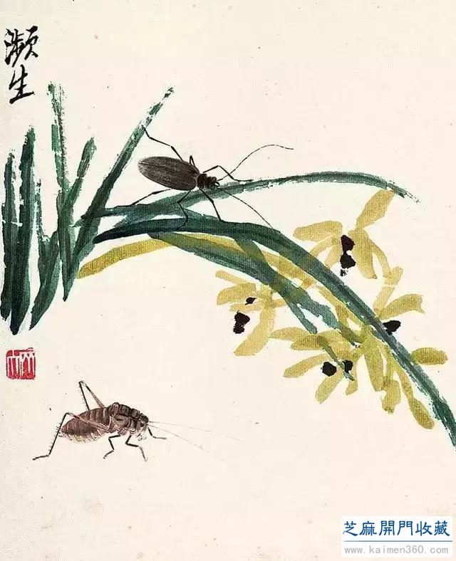 齐白石草虫图赏析，到底好在哪里？