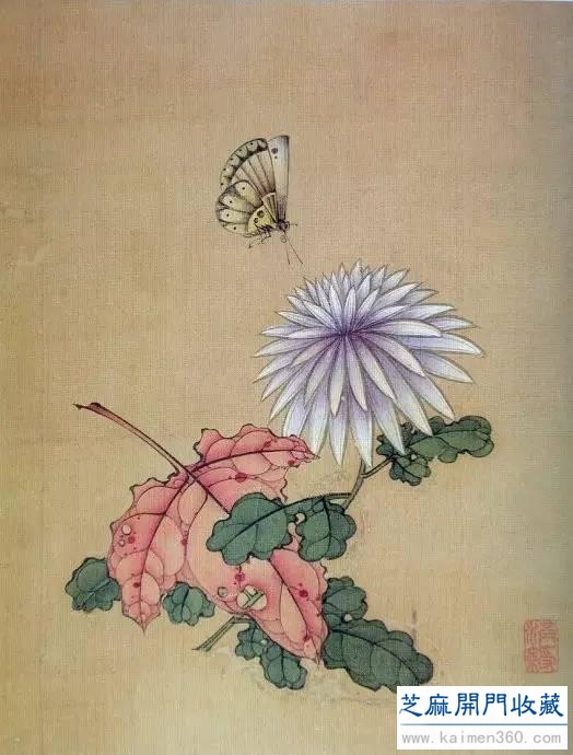 陈洪绶：花鸟草虫写生册