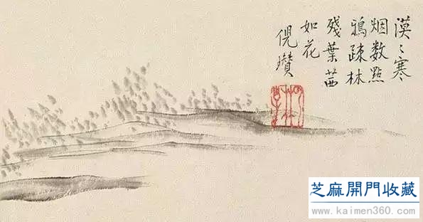 三笔两笔就能画出一幅画，这些大师的作品真的很美！