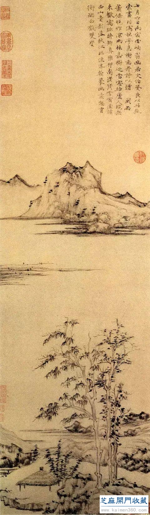 三笔两笔就能画出一幅画，这些大师的作品真的很美！
