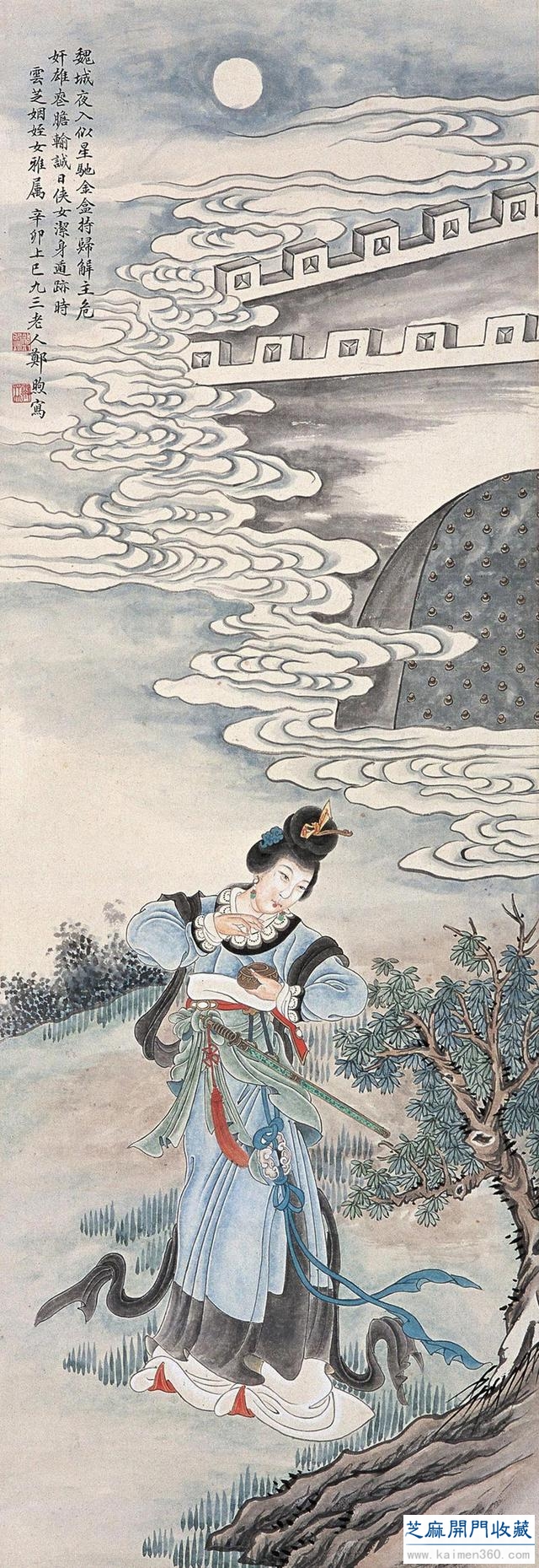 郑煦书画作品欣赏