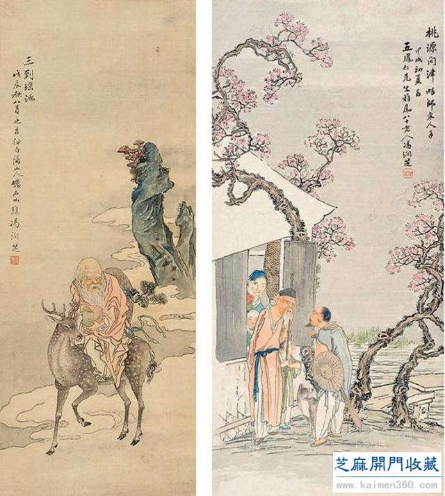 晚清名家冯润芝作品欣赏