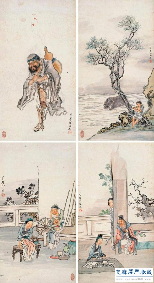 晚清名家冯润芝作品欣赏
