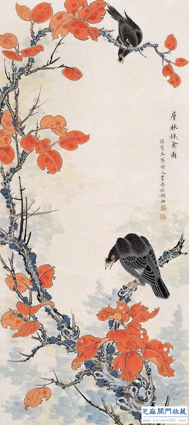 钟质夫｜不一样的工笔花鸟世界（70幅）