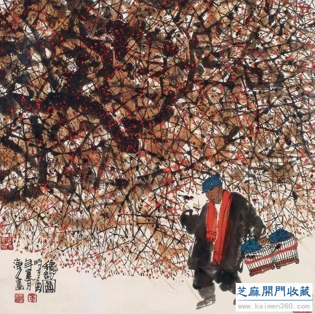 马海方｜老北京民俗风情水墨画（125幅）