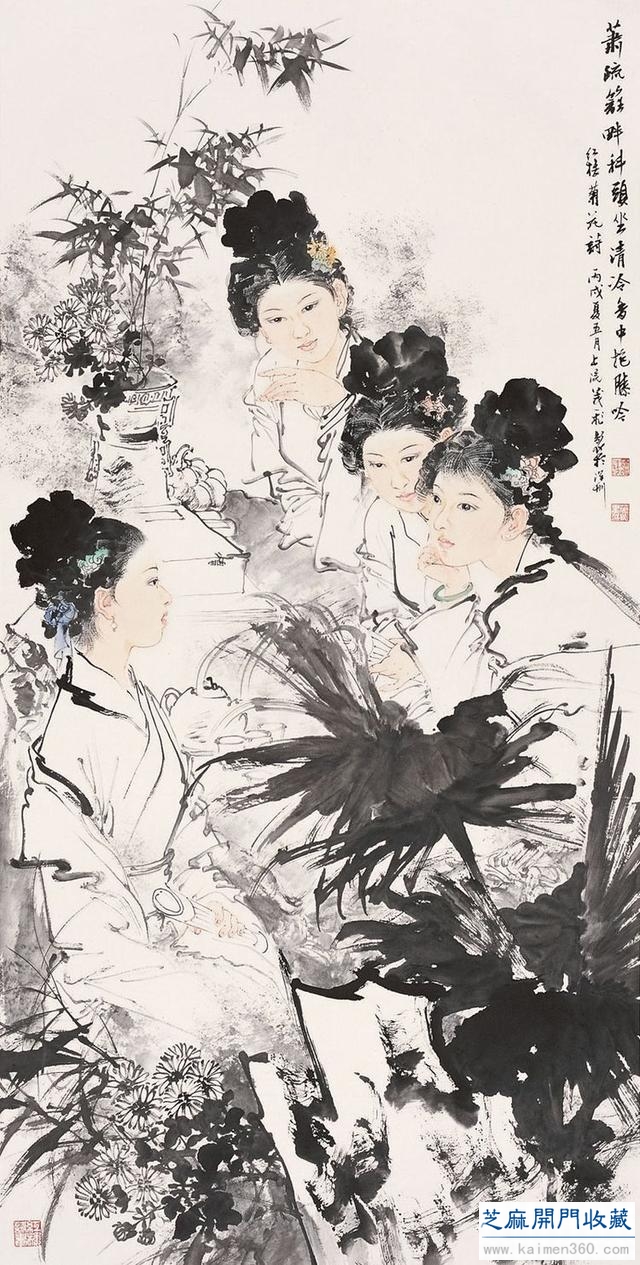 意趣无穷｜王茂飞当代水墨人物作品选（80幅）