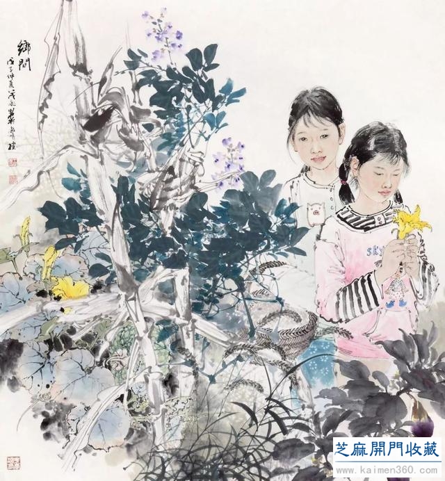 意趣无穷｜王茂飞当代水墨人物作品选（80幅）