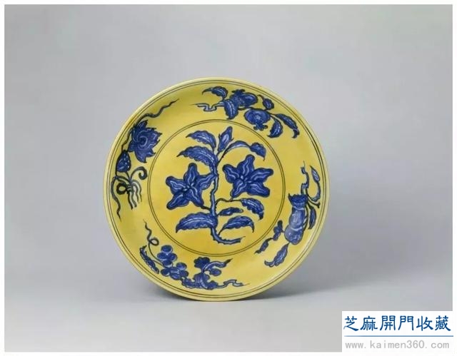 明代早期黄釉瓷器以永乐及宣德黄釉瓷器为主，有鲜明的时代特征