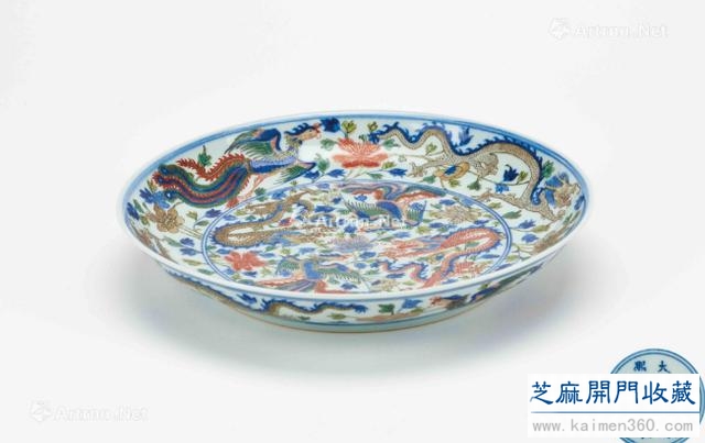 明代五彩瓷器具有很高的收藏价值